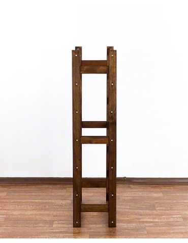 Regały - Drewniany regał na wino RW-1 /42 butelki/ Brązowy - product 4