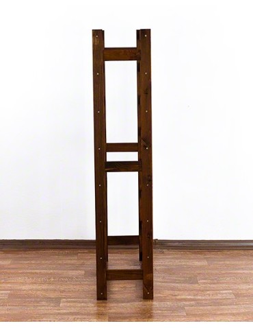 Regały - Drewniany regał na wino RW-1 /56 butelek/ Brązowy - product 6