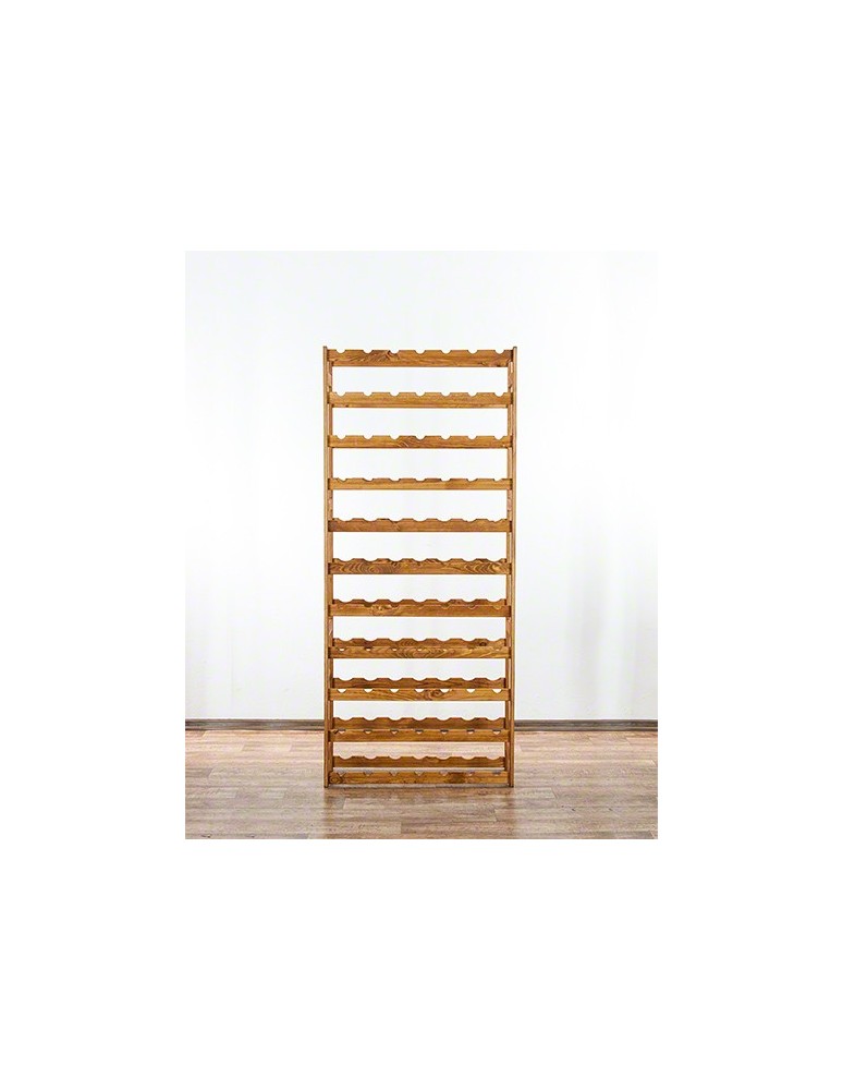 Regały - Drewniany regał na wino RW-1 /77 butelek/ Olcha - product b2b.wamar.biz 4