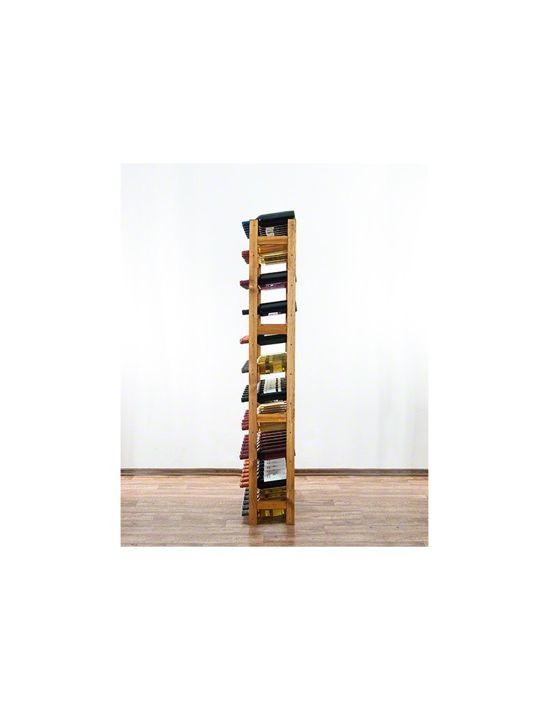 Regały - Drewniany regał na wino RW-1 /77 butelek/ Olcha - product b2b.wamar.biz 7