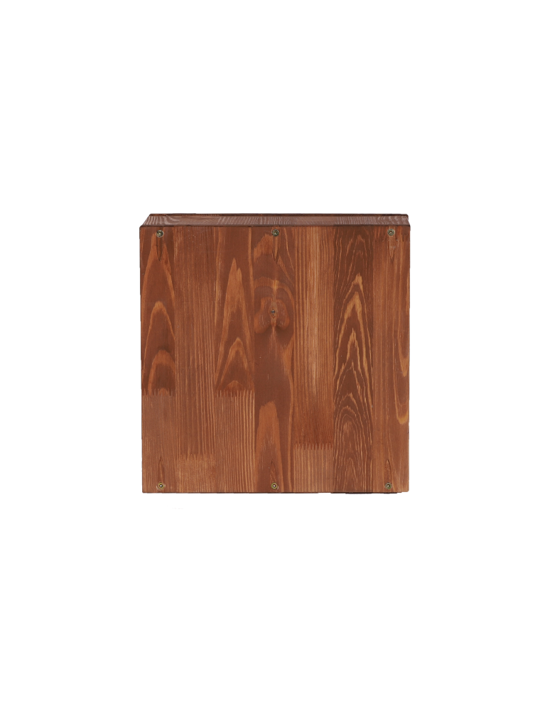 Regały - Modułowy Słupek na Wino RW61 (Na 3 Butelki) – Brązowe Drewno - product b2b.wamar.biz 6