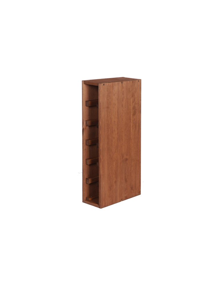 Regały - Modułowy Słupek na Wino RW61 (Na 6 Butelek) – Brązowe Drewno - product b2b.wamar.biz 5