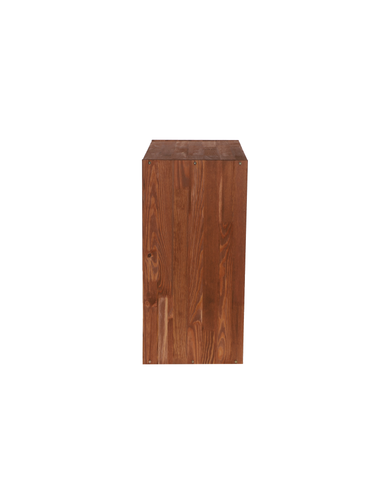 Regały - Modułowy Regał na Wino RW61 (2 Wysuwane Leżnie) – Brązowe Drewno - product b2b.wamar.biz 5