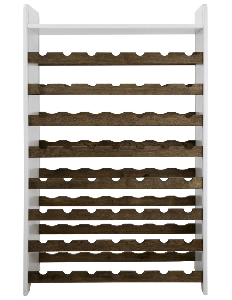 Regały - Dębowy regał na wino z półką RW-20 /56 butelek/ – White & Dark Oak - product b2b.wamar.biz 6