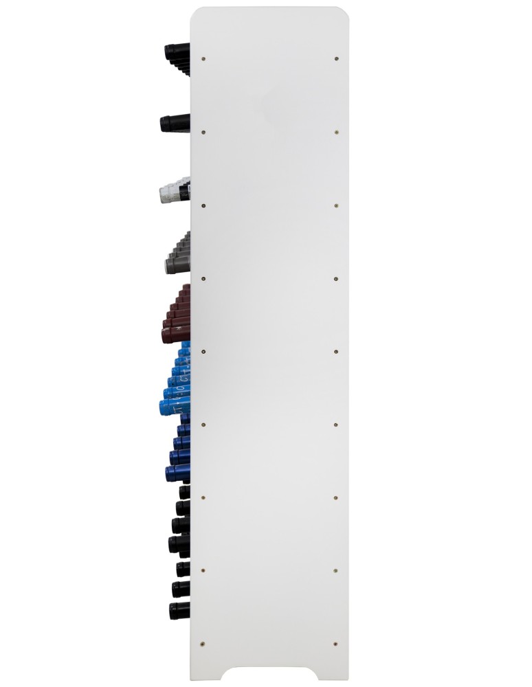 Regały - Dębowy regał na wino RW-20 /63 butelki/ – White & Light Oak - product b2b.wamar.biz 4