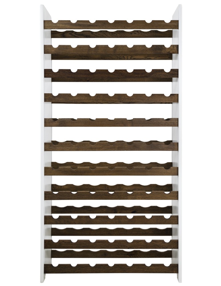 Regały - Dębowy regał na wino RW-20 /77 butelek/ – White & Dark Oak - produkt b2b.wamar.biz 6