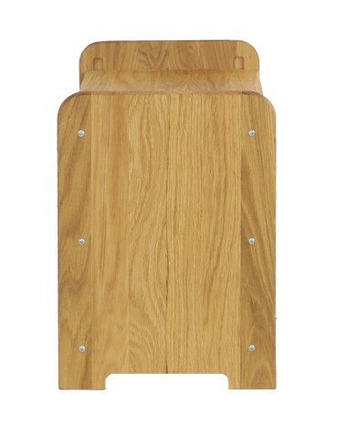 Regały - Dębowy Regał na Wino z Półką RW-22/8 butelek/ Olejowany - product 5