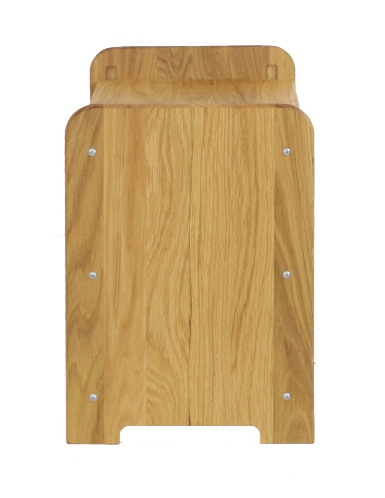 Regały - Dębowy Regał na Wino z Półką RW-22/8 butelek/ Olejowany - product b2b.wamar.biz 5