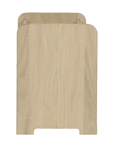 Regały - Dębowy Regał na Wino RW-22/12 butelek/ Naturalny - product 3