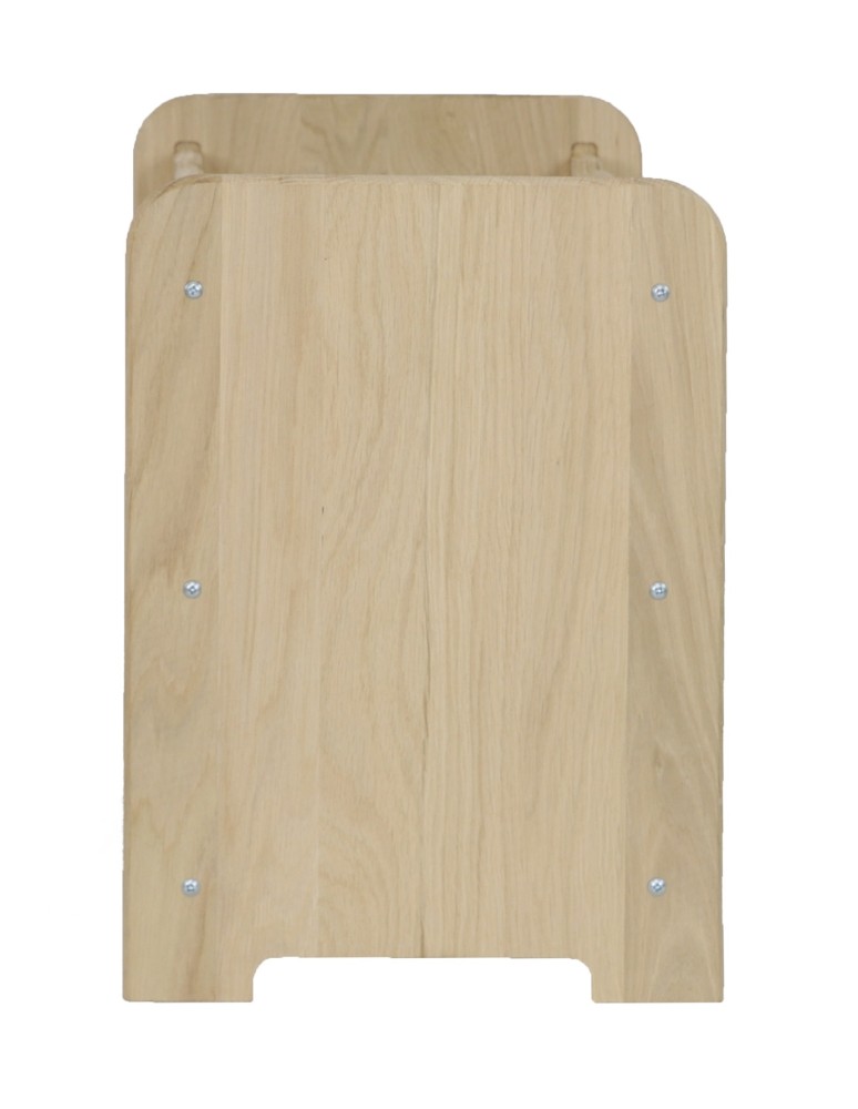 Regały - Dębowy Regał na Wino RW-22/12 butelek/ Naturalny - product b2b.wamar.biz 3