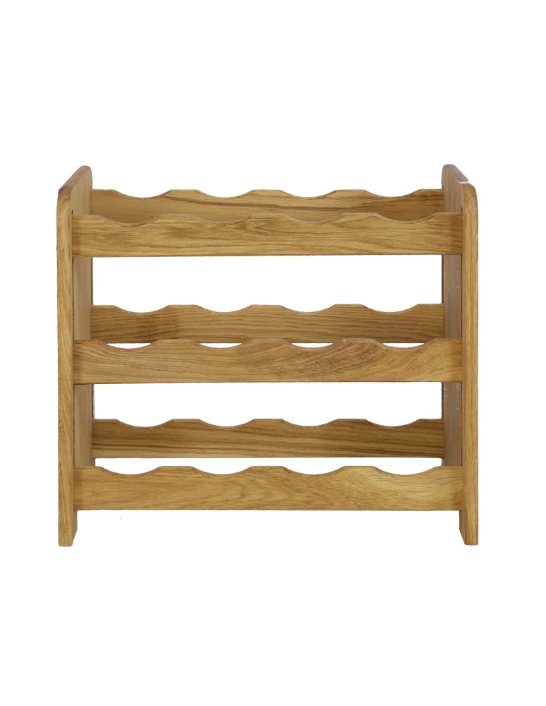 Regały - Dębowy Regał na Wino RW-22/12 butelek/ Olejowany - product b2b.wamar.biz 4