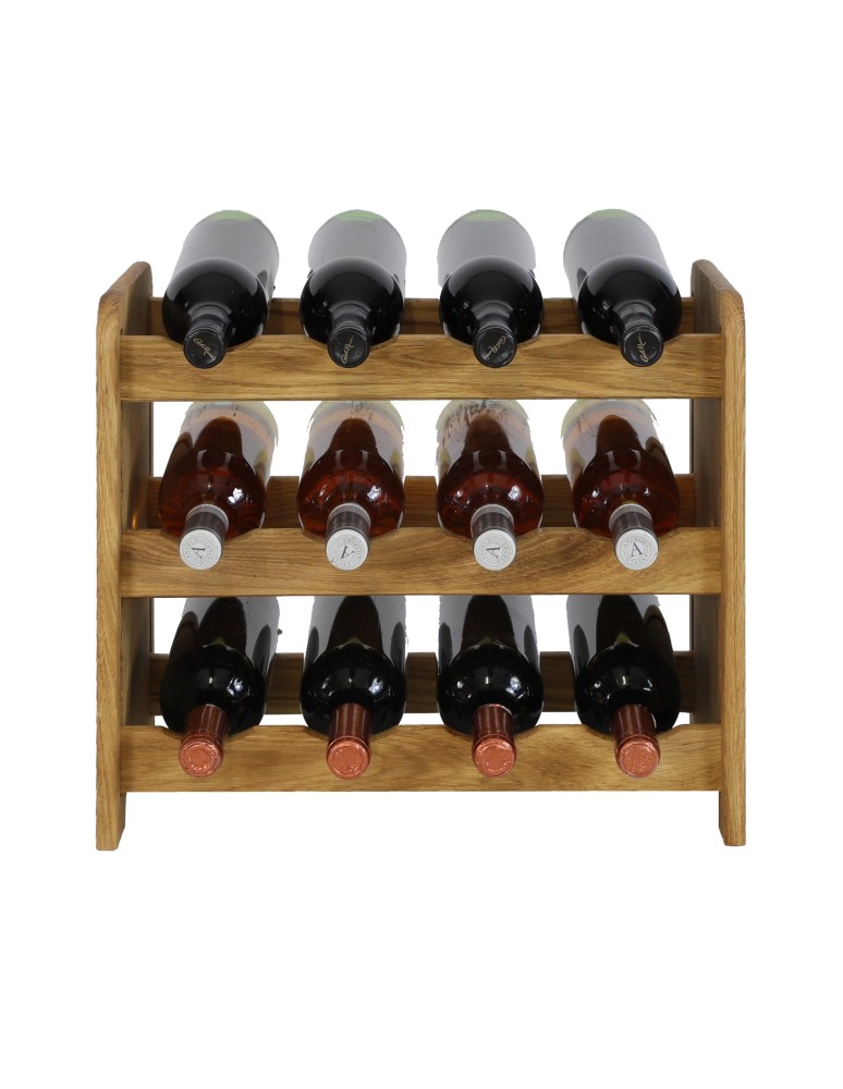 Regały - Dębowy Regał na Wino RW-22/12 butelek/ Olejowany - product b2b.wamar.biz 7