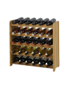 Dębowy Regał na Wino RW-22/30 butelek/ Olejowany