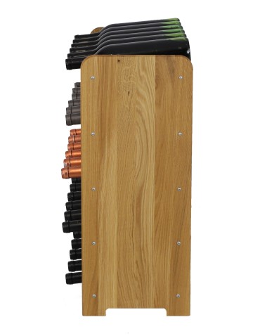 Regały - Dębowy Regał na Wino RW-22/30 butelek/ Olejowany - product 6