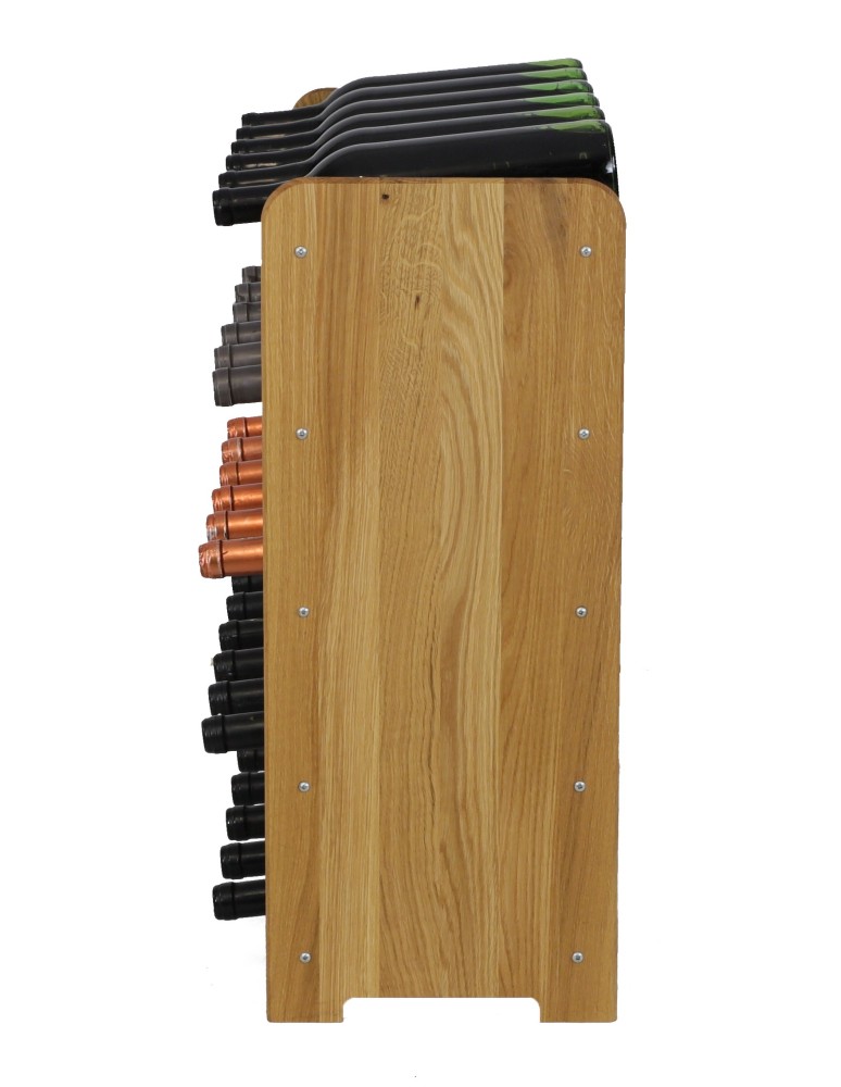 Regały - Dębowy Regał na Wino RW-22/30 butelek/ Olejowany - product b2b.wamar.biz 6