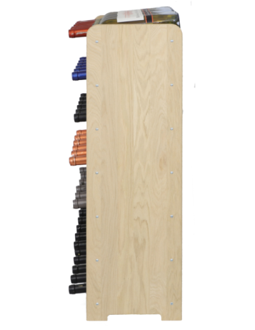 Dębowy Regał na Wino RW-22/42 butelki/ Naturalny - product 2