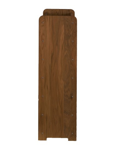 Regały - Dębowy Regał na Wino RW-22/42 butelki/ Opalany Olej - product 5