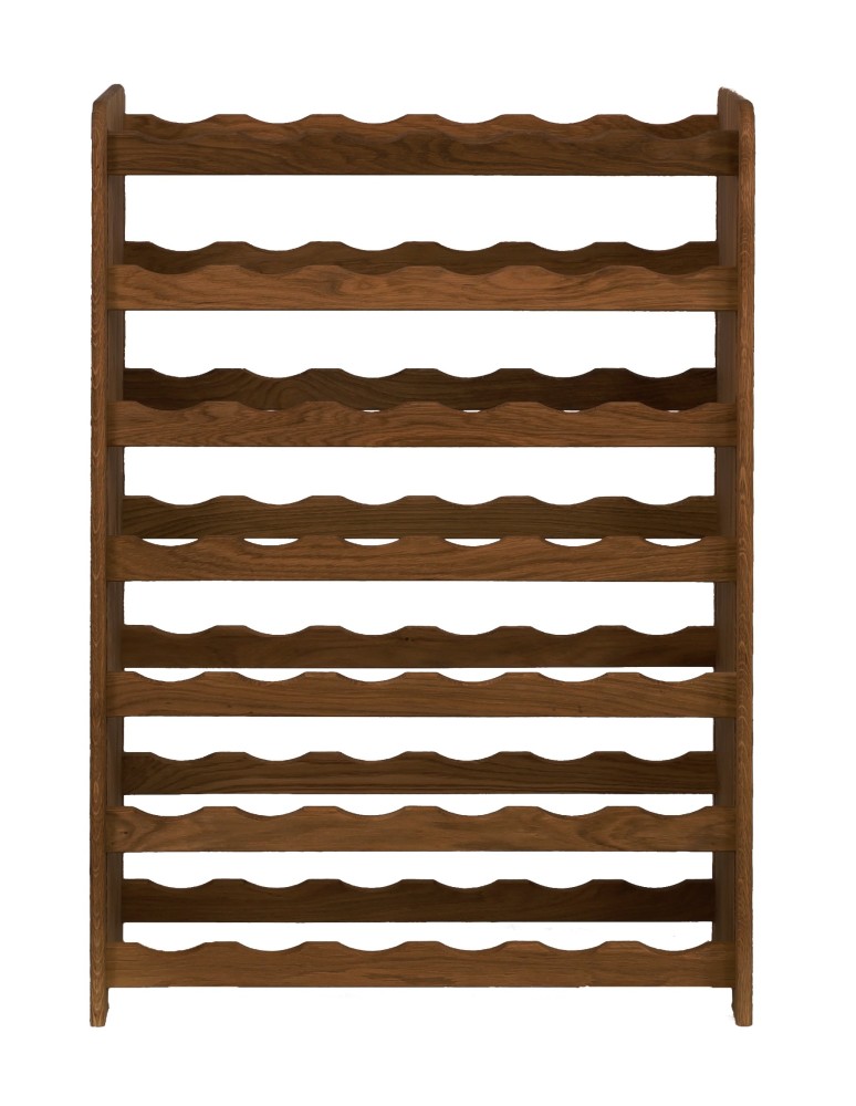 Regały - Dębowy Regał na Wino RW-22/42 butelki/ Opalany Olej - product b2b.wamar.biz 6