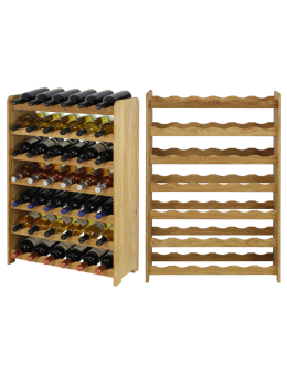 Dębowy Regał na Wino RW-22/42 butelki/ Olejowany