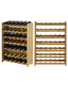 Dębowy Regał na Wino RW-22/42 butelki/ Olejowany
