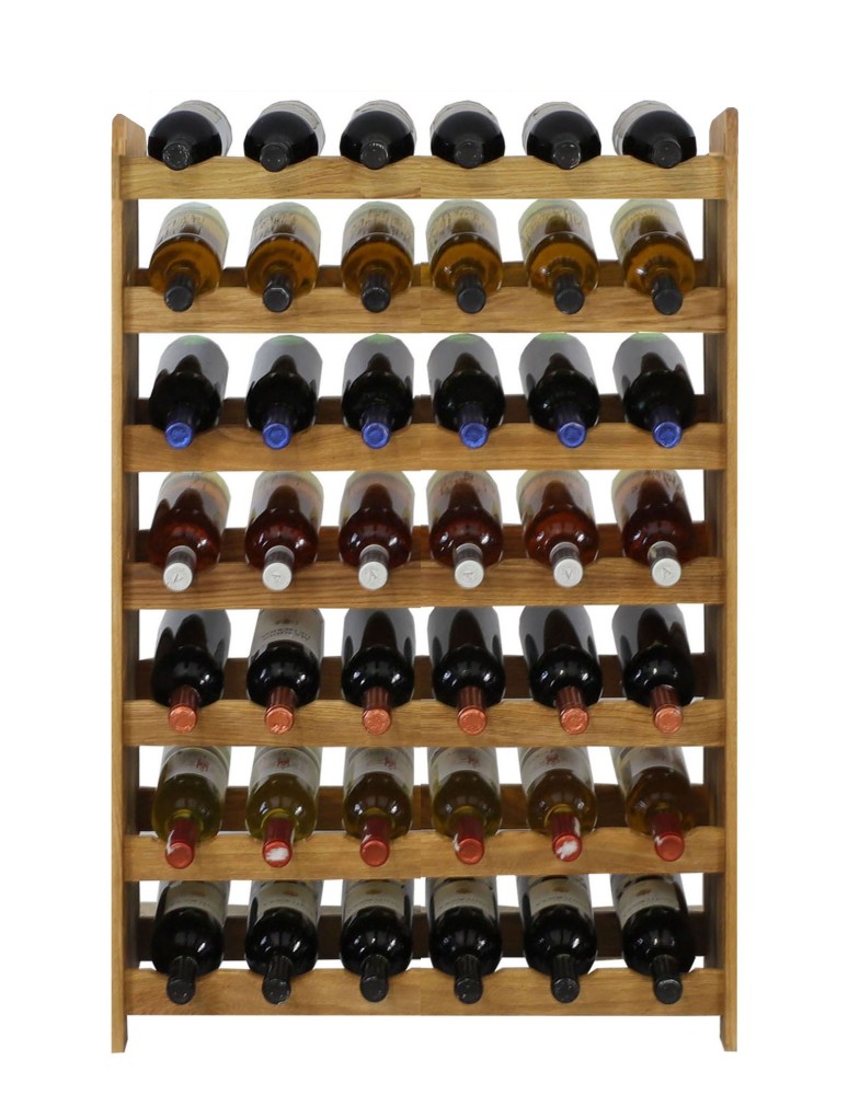 Regały - Dębowy Regał na Wino RW-22/42 butelki/ Olejowany - produkt b2b.wamar.biz 3