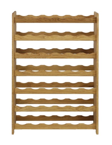 Regały - Dębowy Regał na Wino RW-22/42 butelki/ Olejowany - produkt 4