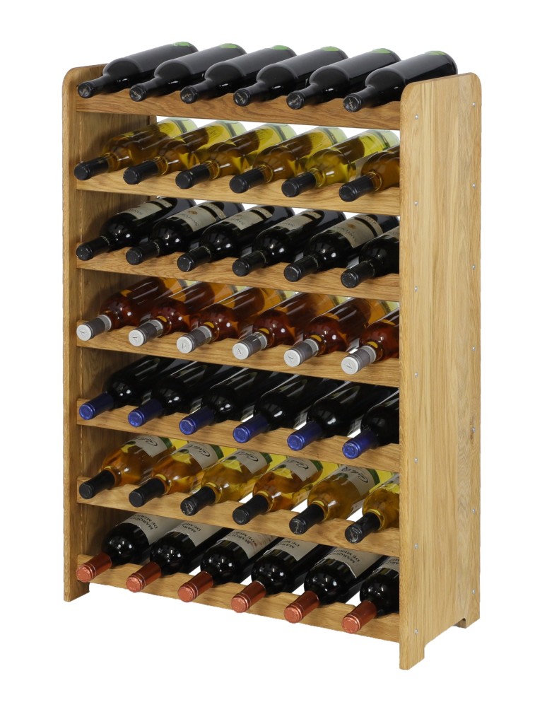 Regały - Dębowy Regał na Wino RW-22/42 butelki/ Olejowany - produkt b2b.wamar.biz 7