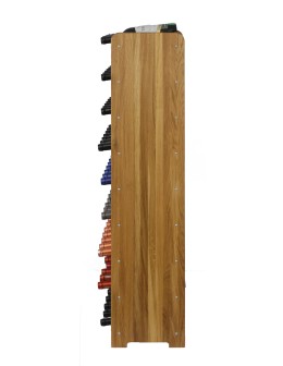 Dębowy Regał na Wino RW-22/63 butelki/ Olejowany - product 2