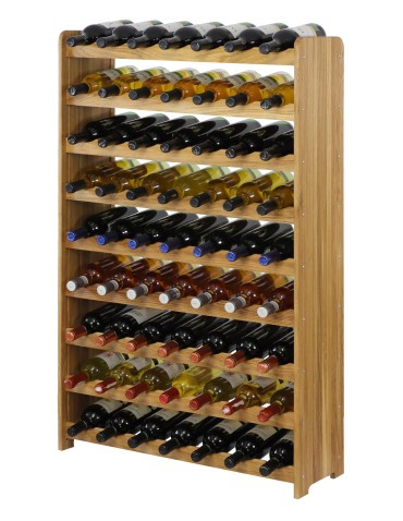 Regały - Dębowy Regał na Wino RW-22/63 butelki/ Olejowany - product 4