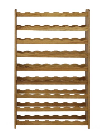 Regały - Dębowy Regał na Wino RW-22/63 butelki/ Olejowany - product 5