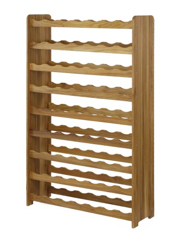 Regały - Dębowy Regał na Wino RW-22/63 butelki/ Olejowany - product 6