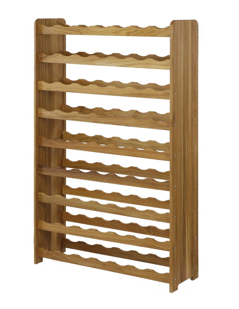 Regały - Dębowy Regał na Wino RW-22/63 butelki/ Olejowany - product b2b.wamar.biz 6
