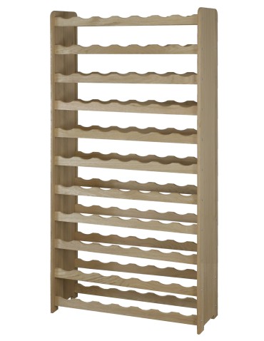 Dębowy Regał na Wino RW-22/77 butelek/ Naturalny - product 2