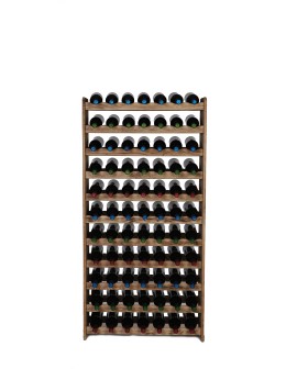 Dębowy Regał na Wino RW-22/77 butelek/ Opalany - product 2