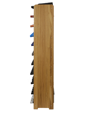 Dębowy Regał na Wino RW-22/77 butelek/ Olejowany - product 2