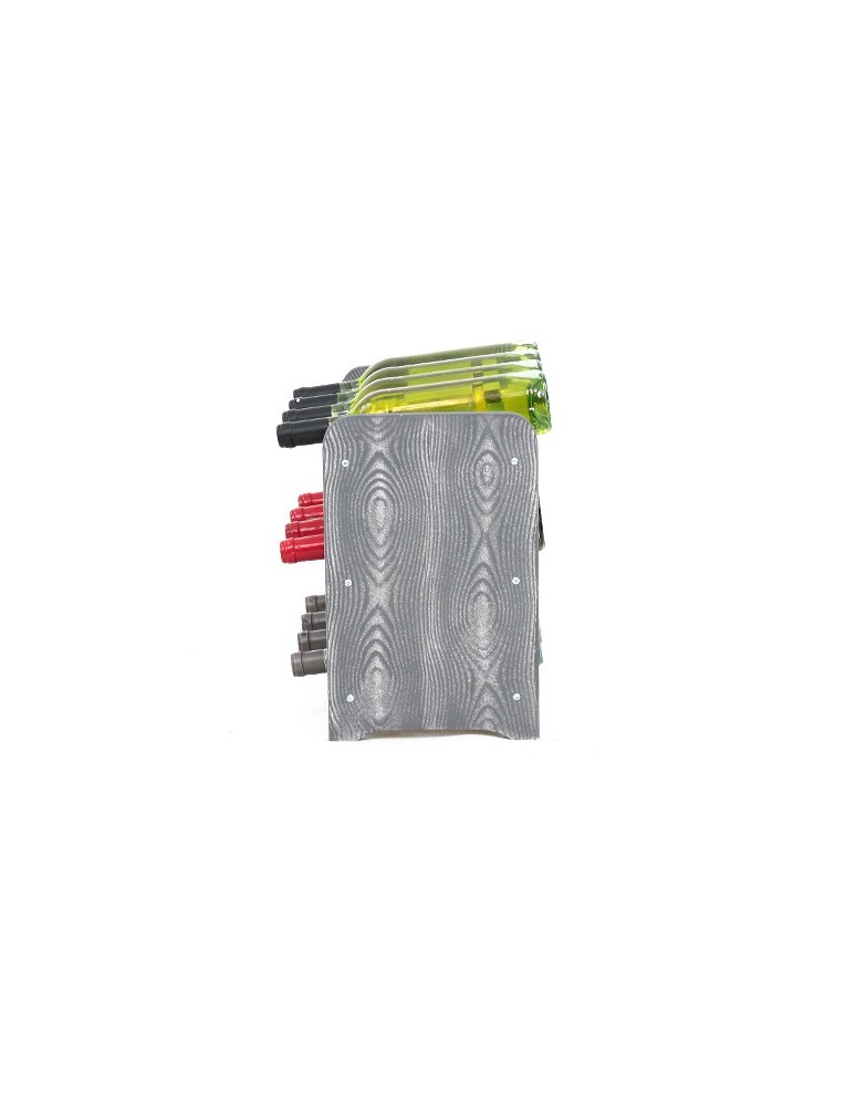 Regały - Regał na wino RW-16 /12 butelek/ - Szary Dekor - product b2b.wamar.biz 2