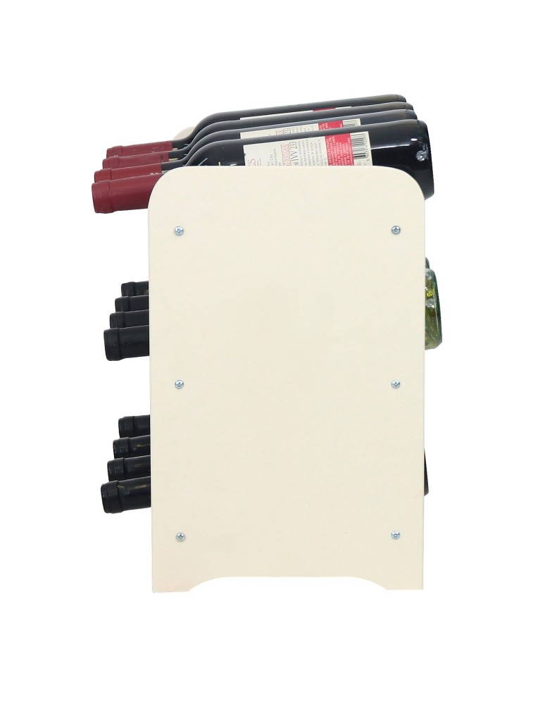 Regały - Regał na wino RW-16 /12 butelek/ - Ecru - product b2b.wamar.biz 2