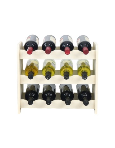 Regały - Regał na wino RW-16 /12 butelek/ - Ecru - product 4