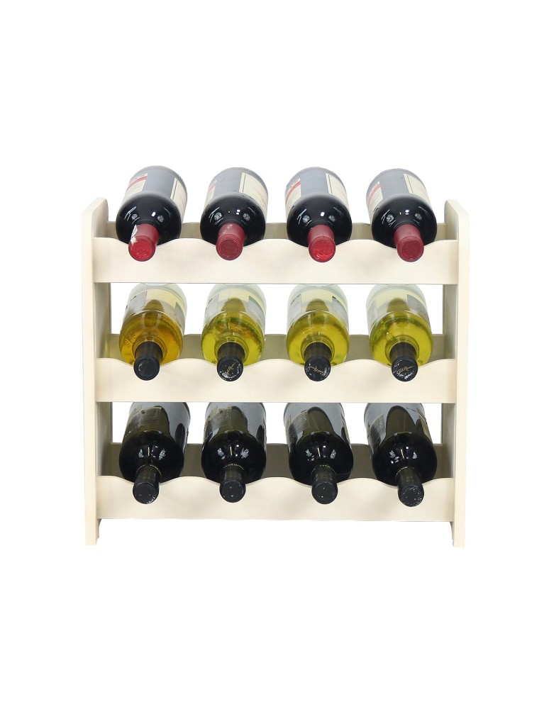 Regały - Regał na wino RW-16 /12 butelek/ - Ecru - product b2b.wamar.biz 4