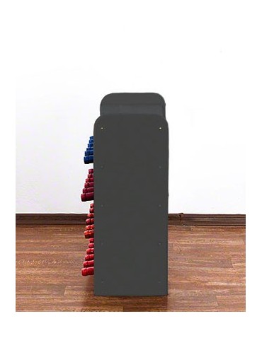 Regał na wino z półką RW-16 /24 butelki/ - Szary - product 2