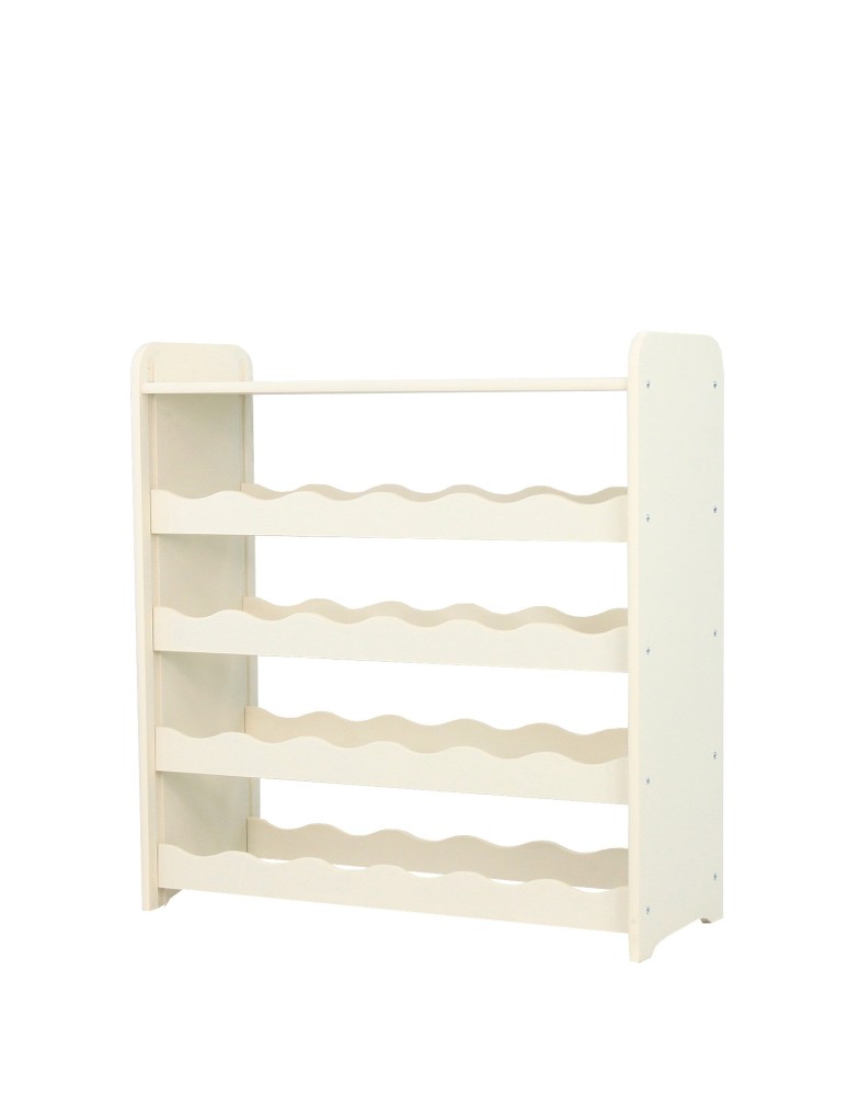 Regały - Regał na wino z półką RW-16 /24 butelki/ - Ecru - produkt b2b.wamar.biz 6