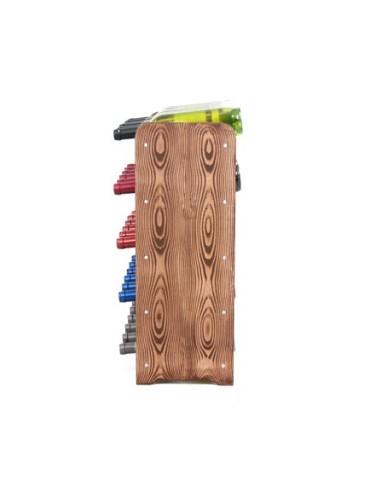 Regał na wino RW-16 /30 butelek/ - Brązowy Dekor - product 2