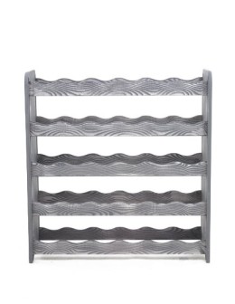 Regał na wino RW-16 /30 butelek/ - Szary Dekor - product 2