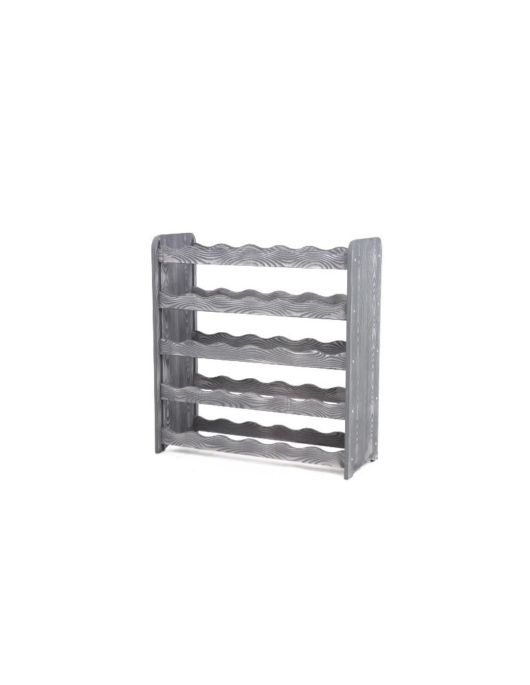 Regały - Regał na wino RW-16 /30 butelek/ - Szary Dekor - product b2b.wamar.biz 4