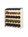 Regał na wino RW-16 /30 butelek/ - Ecru