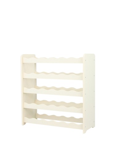 Regały - Regał na wino RW-16 /30 butelek/ - Ecru - product 5