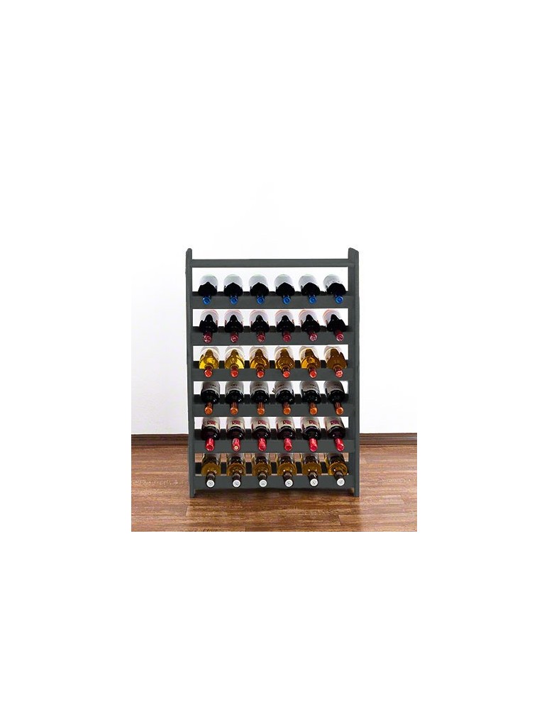 Regały - Regał na wino z półką RW-16 /36 butelek/ - Szary - product b2b.wamar.biz 3