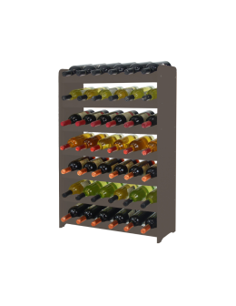 Regał na wino RW-16 /42 butelki/ - Szary
