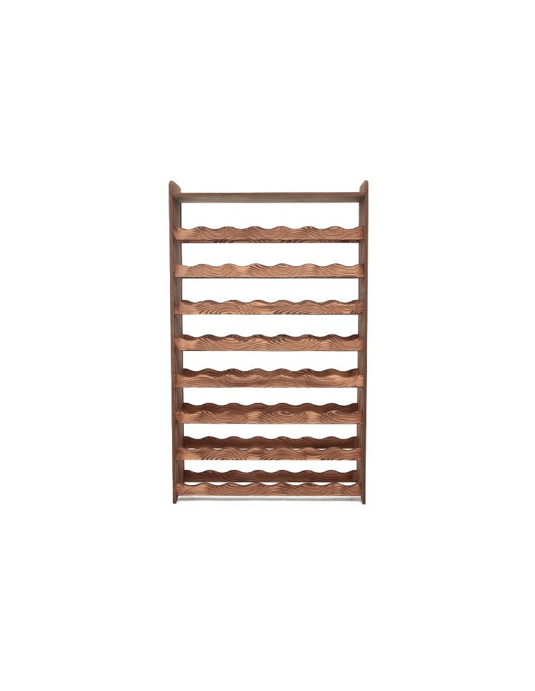 Regały - Regał na wino z półką RW-16 /56 butelek/ - Brązowy Dekor - produkt b2b.wamar.biz 4