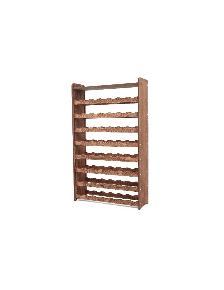 Regały - Regał na wino z półką RW-16 /56 butelek/ - Brązowy Dekor - produkt b2b.wamar.biz 5